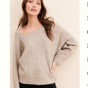 Line and Dot Tamara Knit Sweater cream